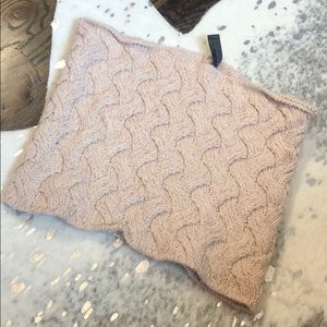 Express infinity loop scarf blush pink rose gold